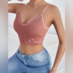 V-Neck Bralette W/ Removable Pads